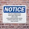 Signmission Fuel Oil Combustible Keep Away From Heat OSHA Notice Sign, Plastic, 14in W x 10in L, 2PK OS-2PACK-NS-P-1014-L-12932 - alternate 2